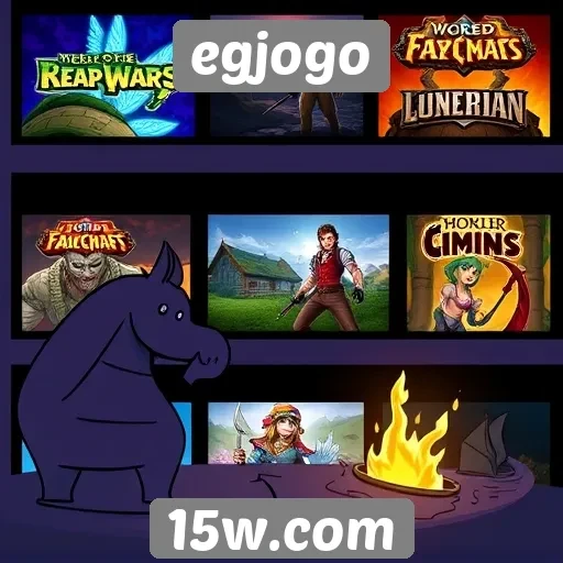 Análise da biblioteca de jogos do site egjogo