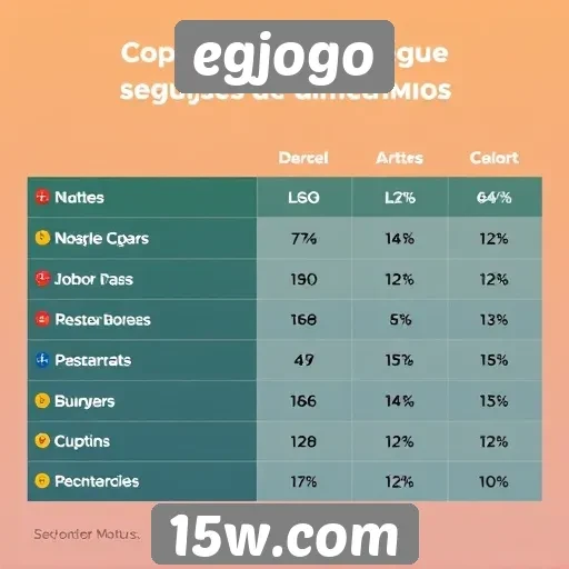 Comparativo entre ofertas e serviços do egjogo e concorrentes