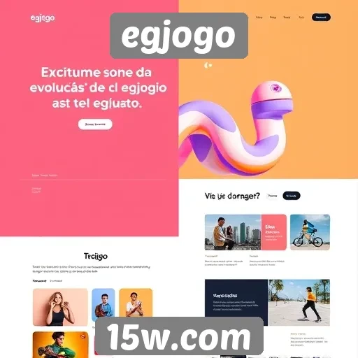 Evolução do design do site egjogo ao longo do tempo