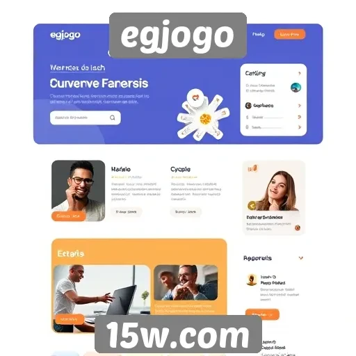 Interface do usuário do site egjogo e sua usabilidade
