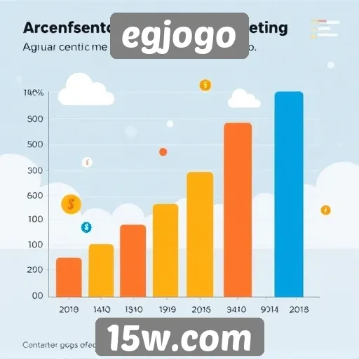 Análise do crescimento do egjogo entre sites de jogos